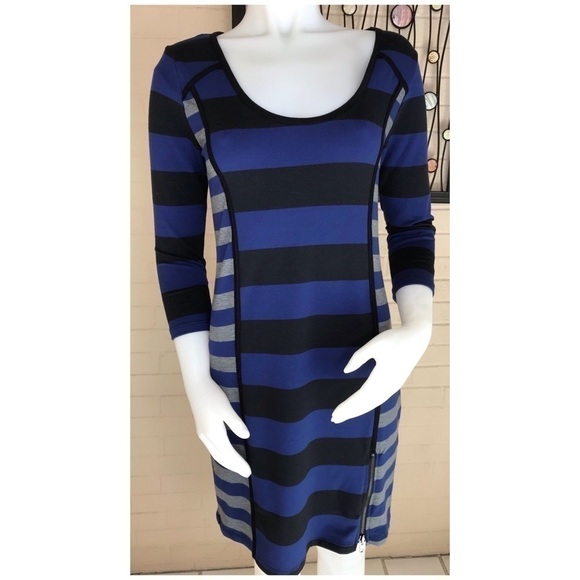 JESSICA Simpson Color Block Striped Dress - Picture 2 of 5